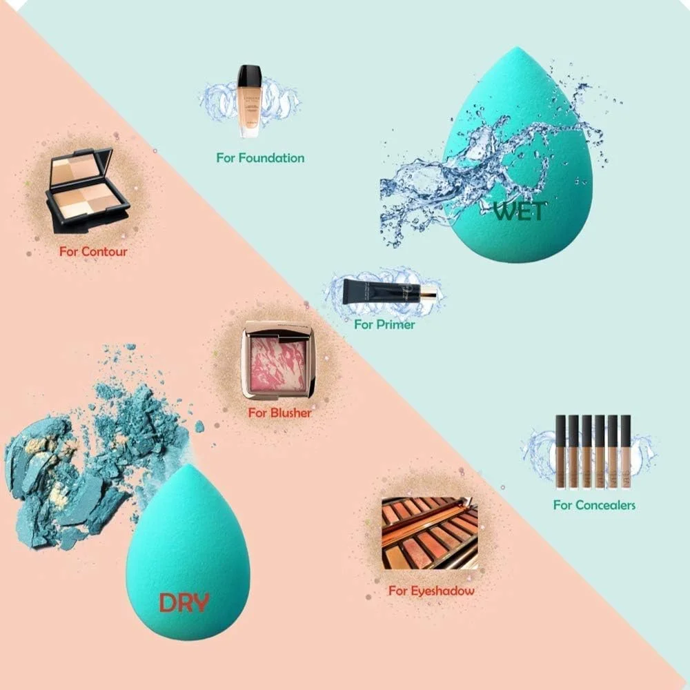 مجموعه براش آرایشی AVEU Beauty شامل براش رژگونه، اسفنج پودر و براش فونداسیون مایع مجموعه براش آرایشی AVEU Beauty شامل براش رژگونه، اسفنج پودر و براش فونداسیون مایع
