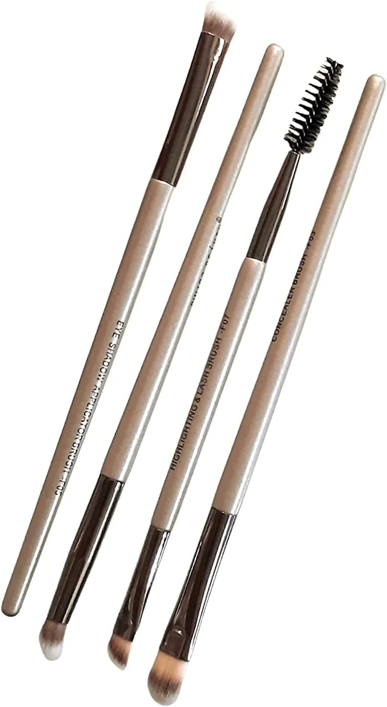 ست برس آرایشی صورت و چشم 6 عددی حرفه ای ARUHIU | الیاف مصنوعی | ترکیب آسان، برس های آرایش چشم | برای کرم، مایع و پودر ست برس آرایشی صورت و چشم 6 عددی حرفه ای ARUHIU | الیاف مصنوعی | ترکیب آسان، برس های آرایش چشم | برای کرم، مایع و پودر