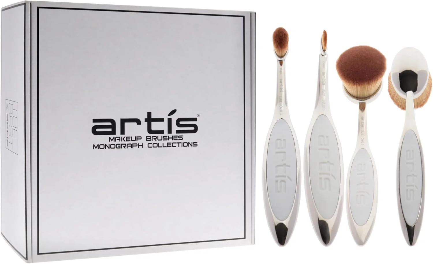 ست براش آرتیس الیت 3 با روکش آینه ای، ست براش آرایشی 3 تکه