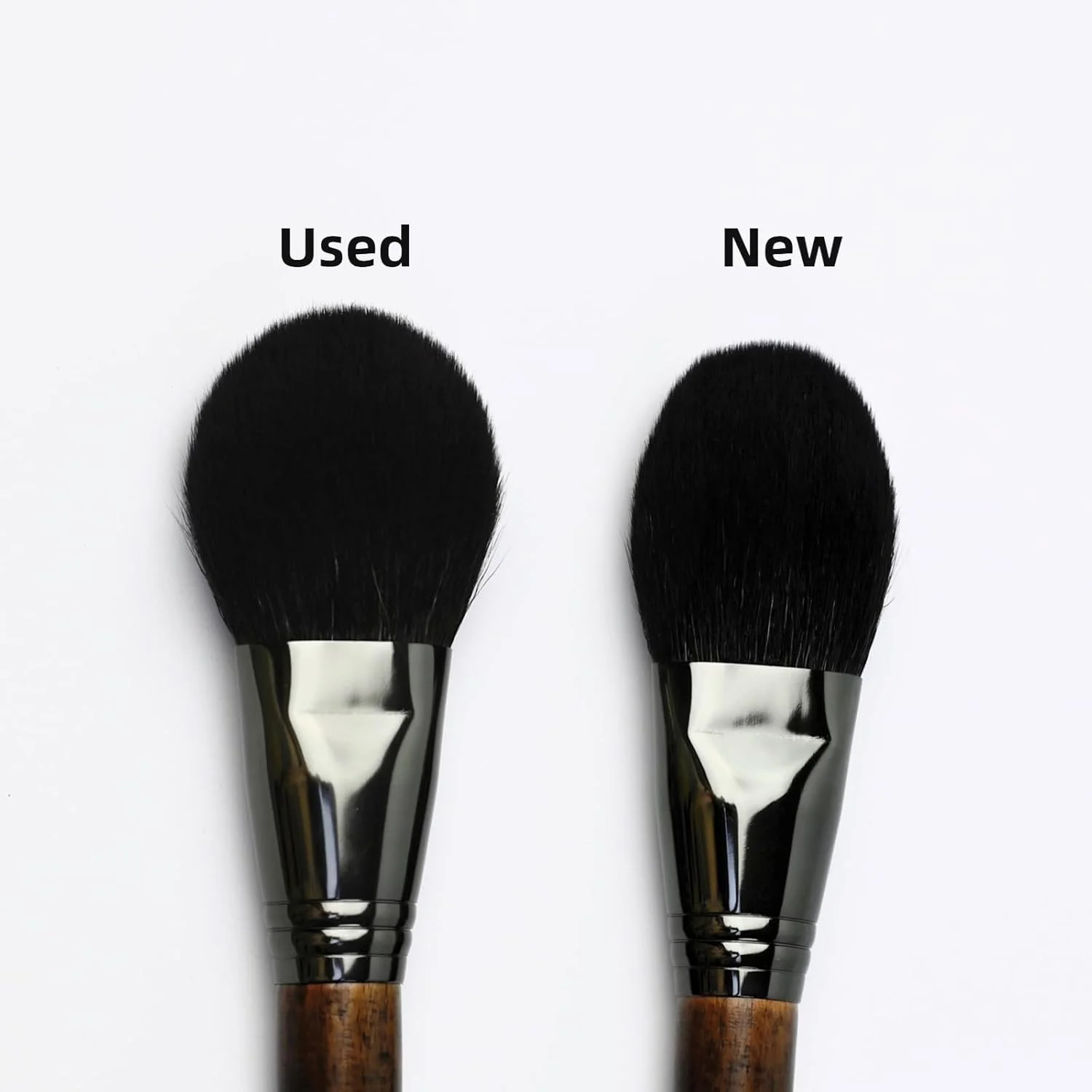 ست برس آرایشی 4 عددی موی بز طبیعی Anshute، برس های صورت، برس های آرایشی موی طبیعی حرفه ای، دسته چوب راش. موهای فوق العاده نرم، انواع برس ها. ست برس آرایشی 4 عددی موی بز طبیعی Anshute، برس های صورت، برس های آرایشی موی طبیعی حرفه ای، دسته چوب راش. موهای فوق العاده نرم، انواع برس ها.