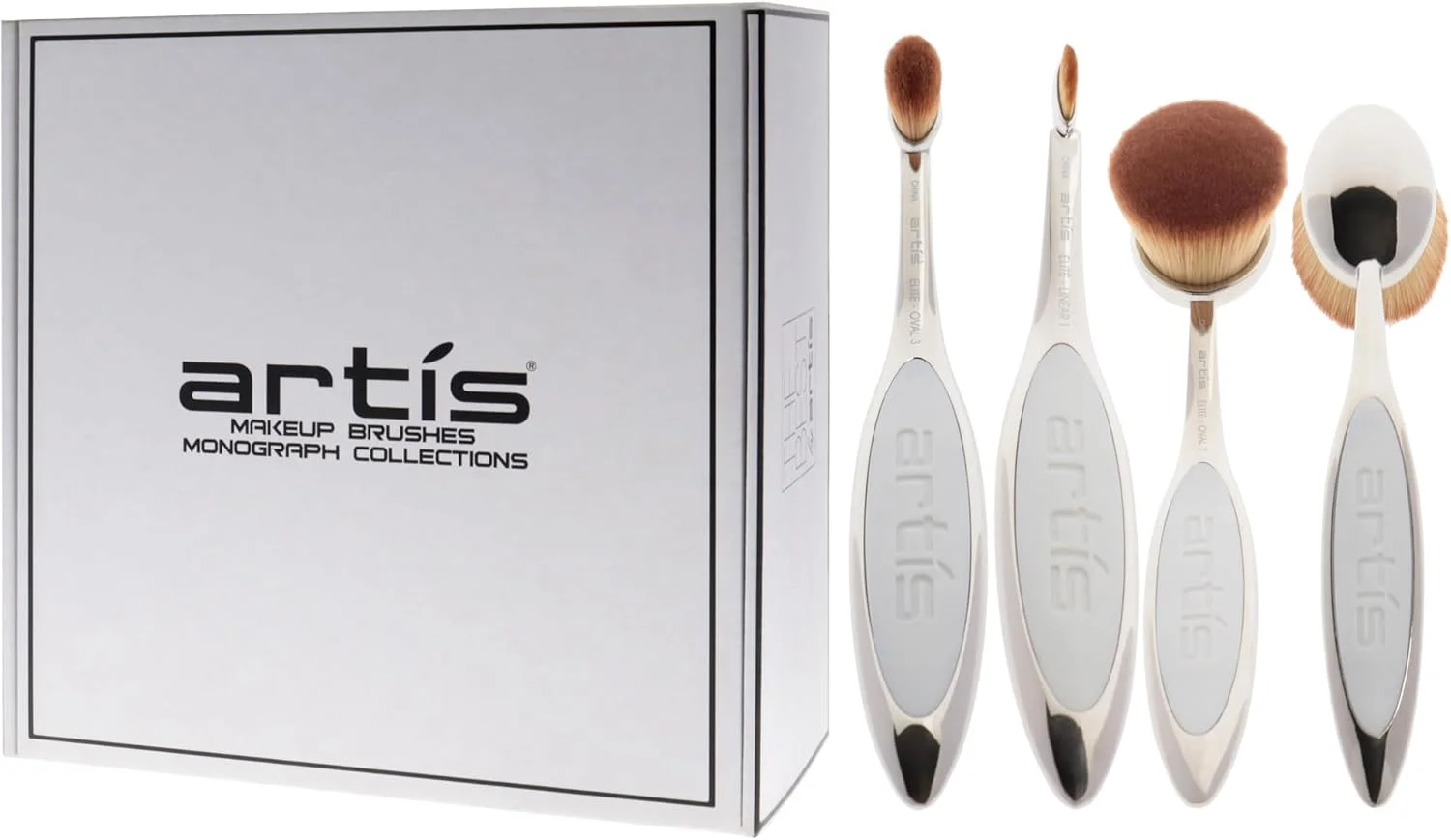 ست براش آرتیس الیت 3 با روکش آینه ای، ست براش آرایشی 3 تکه