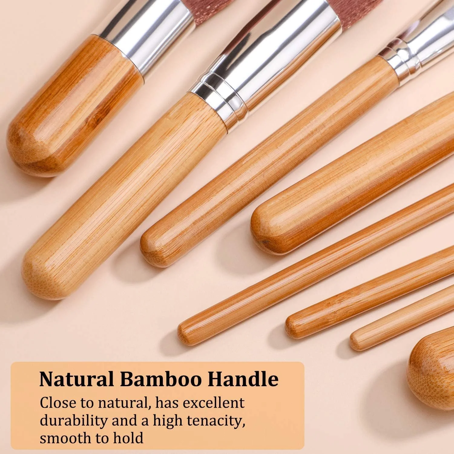 ست برس آرایشی 11 عددی آنجلی، برس های حرفه ای کابوکی برای کرم پودر، ترکیب، رژگونه، کانسیلر، چشم، صورت، پودر مایع و کرم، کیت برس لوازم آرایشی