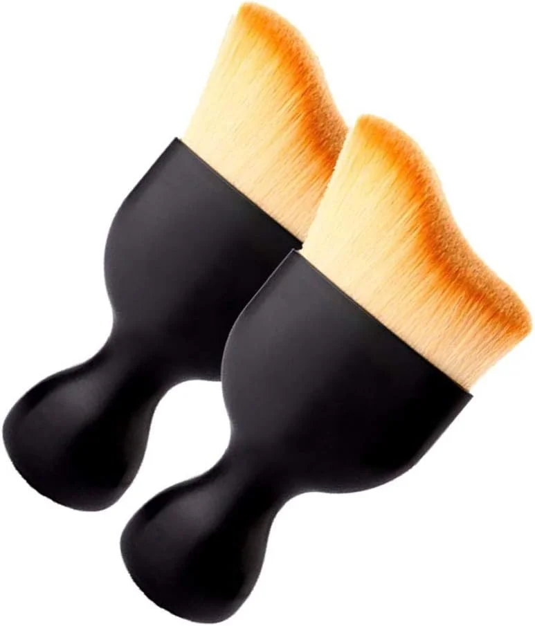 ست 2 عددی برس آرایشی کابوکی ANCHORPRISE، برس حرفه ای تخت برای کرم پودر، رژگونه، پودر کابوکی، کانتورینگ، ابزار آرایشی، هدیه ای برای بانوان، مناسب مسافرت ست 2 عددی برس آرایشی کابوکی ANCHORPRISE، برس حرفه ای تخت برای کرم پودر، رژگونه، پودر کابوکی، کانتورینگ، ابزار آرایشی، هدیه ای برای بانوان، مناسب مسافرت