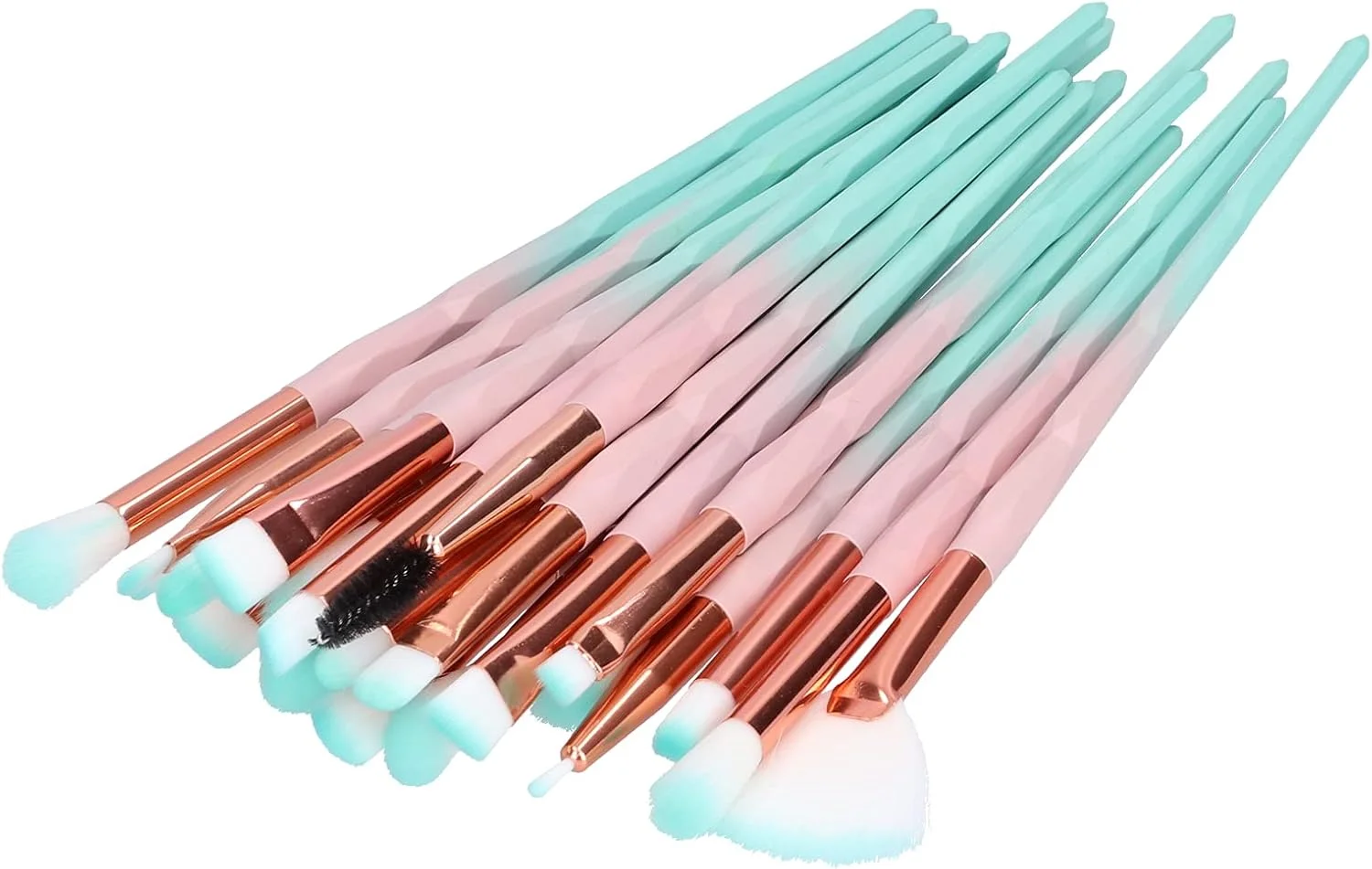 ست برس آرایشی Adsire، برس های نرم، قابل حمل، حرفه ای، دقیق و راحت برای آرایش صورت، مناسب برای استفاده حرفه ای، منزل، دختران و زنان