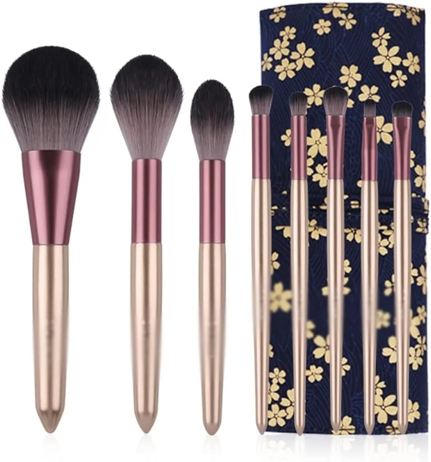 ست 8 عددی برس آرایشی حرفه ای، برس های آرایشی برای پودر، کرم پودر، سایه چشم، ابزار آرایشی ست 8 عددی برس آرایشی حرفه ای، برس های آرایشی برای پودر، کرم پودر، سایه چشم، ابزار آرایشی