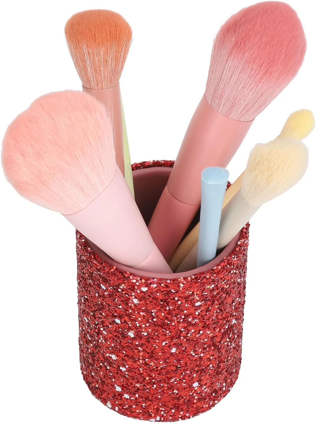 ست 8 عددی برس آرایشی مو نرم برای پودر شل، رژگونه، سایه چشم، با جعبه نگهداری اکلیلی، مناسب برای علاقه مندان به زیبایی ست 8 عددی برس آرایشی مو نرم برای پودر شل، رژگونه، سایه چشم، با جعبه نگهداری اکلیلی، مناسب برای علاقه مندان به زیبایی