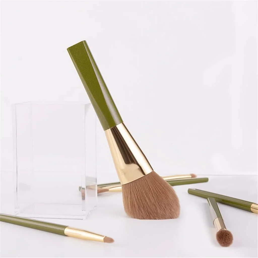 ست 8 عددی برس آرایشی مسافرتی، شامل برس پودر، رژگونه، سایه چشم و ترکیب سایه ست 8 عددی برس آرایشی مسافرتی، شامل برس پودر، رژگونه، سایه چشم و ترکیب سایه