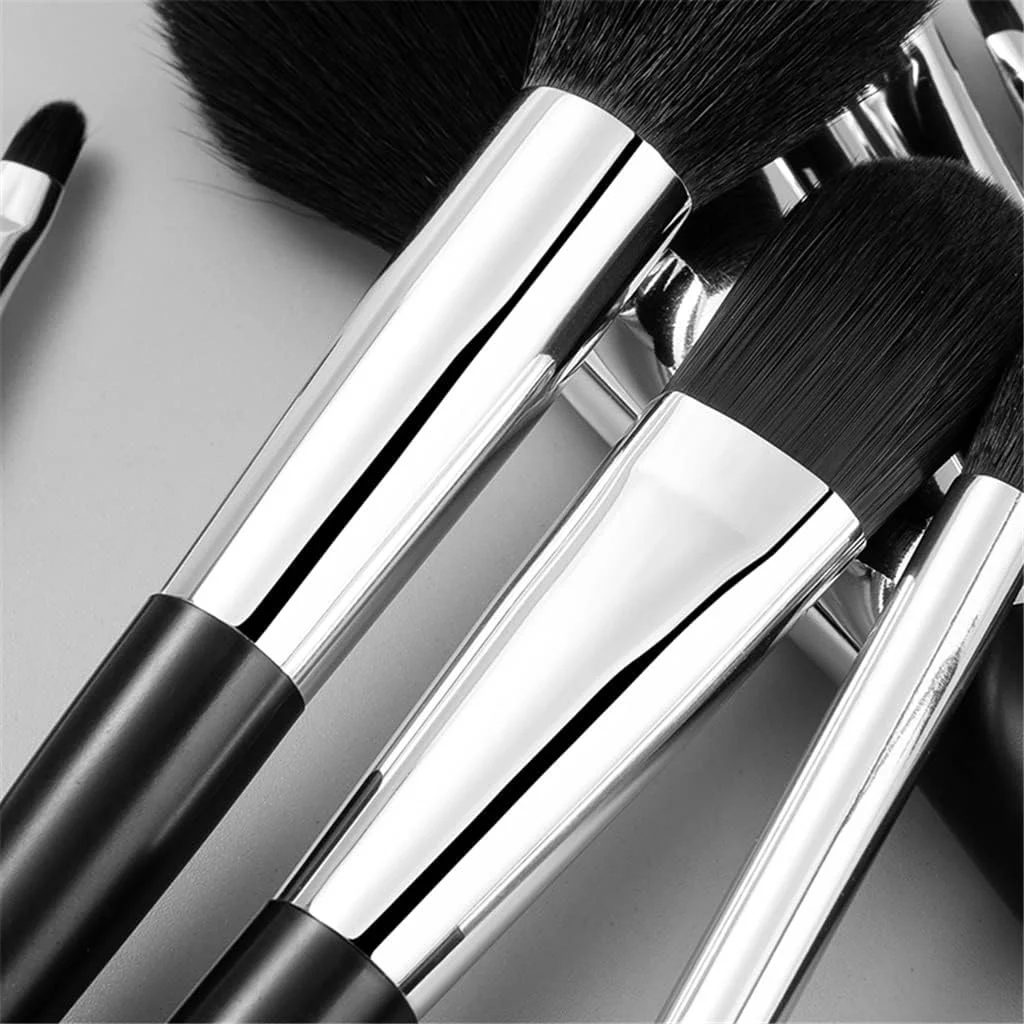 ست 8 عددی برس آرایشی موی مصنوعی، شامل برس کرم پودر، پودر فیکس، هایلایتر، برس آرایش صورت و ابزار ترکیب سایه چشم ست 8 عددی برس آرایشی موی مصنوعی، شامل برس کرم پودر، پودر فیکس، هایلایتر، برس آرایش صورت و ابزار ترکیب سایه چشم