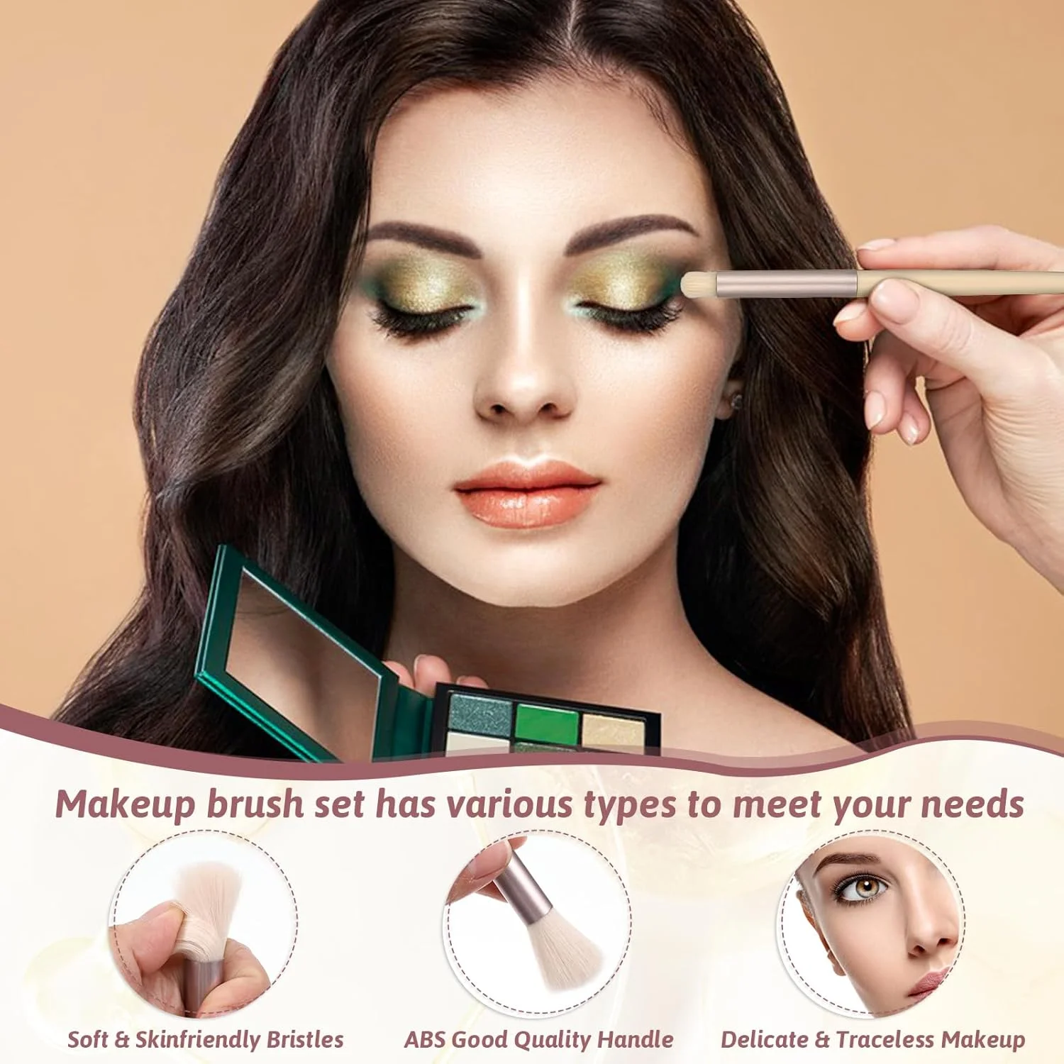 ست 8 عددی برس آرایشی مسافرتی، ست برس آرایشی مینی عمده با کیف چرمی PU، کیف برس آرایشی قابل حمل برای هدیه ساقدوش عروس، مهمانی مجردی، عروسی، جشن عروسی ست 8 عددی برس آرایشی مسافرتی، ست برس آرایشی مینی عمده با کیف چرمی PU، کیف برس آرایشی قابل حمل برای هدیه ساقدوش عروس، مهمانی مجردی، عروسی، جشن عروسی