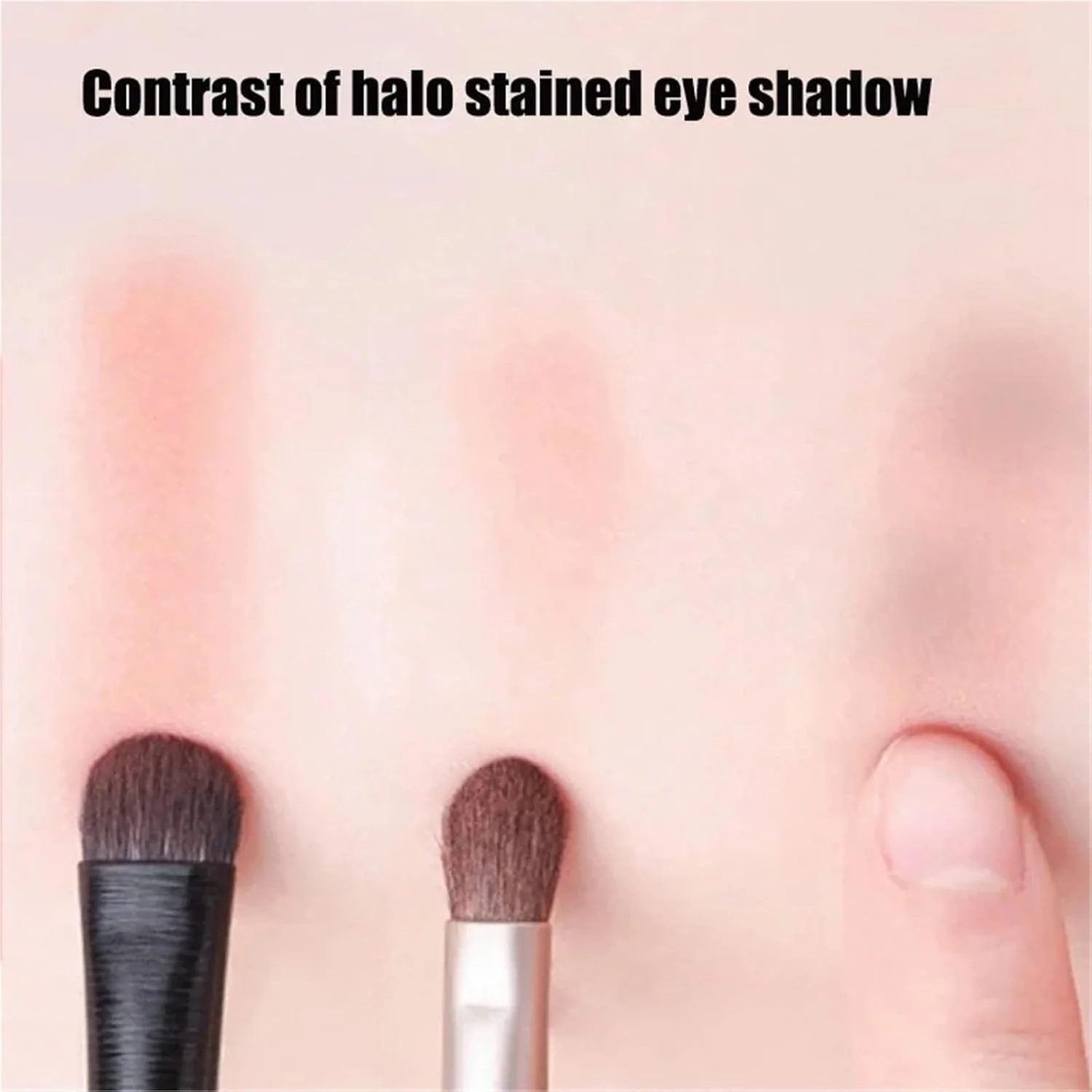 ست 6 عددی برس آرایشی چشم مشکی حرفه ای، ابزار کانتورینگ، سایه چشم، خط چشم و ترکیب برای استفاده بی نقص