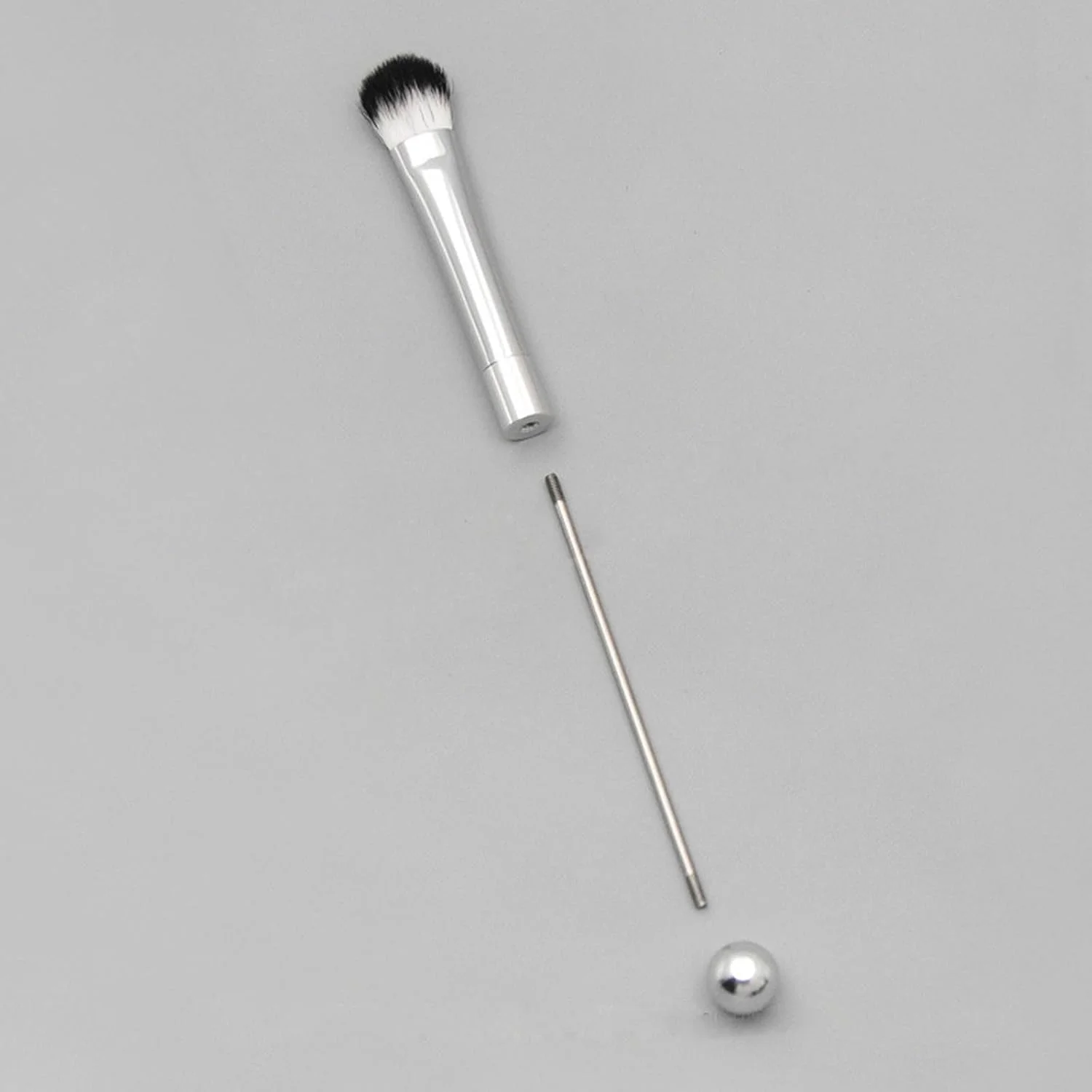 ست 5 عددی برس آرایشی چشم با مهره های جواهر، برس های آرایشی جداشدنی، ابزار آرایشی حرفه ای برای زنان و دختران، ست برس مهره ای منحصر به فرد