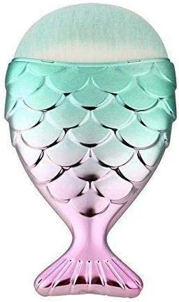 ست برس آرایشی پری دریایی سه بعدی، 11 تکه، شامل برس سایه چشم، خط چشم و رژگونه ست برس آرایشی پری دریایی سه بعدی، 11 تکه، شامل برس سایه چشم، خط چشم و رژگونه