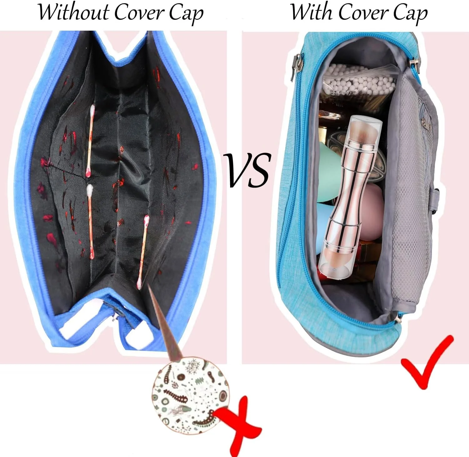 ست برس آرایشی 4 در 1، ست برس آرایشی چند منظوره مسافرتی شامل برس لب، برس پخش کننده، برس کانتور و رژگونه، برس اسفنجی برای دختران و زنان ست برس آرایشی 4 در 1، ست برس آرایشی چند منظوره مسافرتی شامل برس لب، برس پخش کننده، برس کانتور و رژگونه، برس اسفنجی برای دختران و زنان