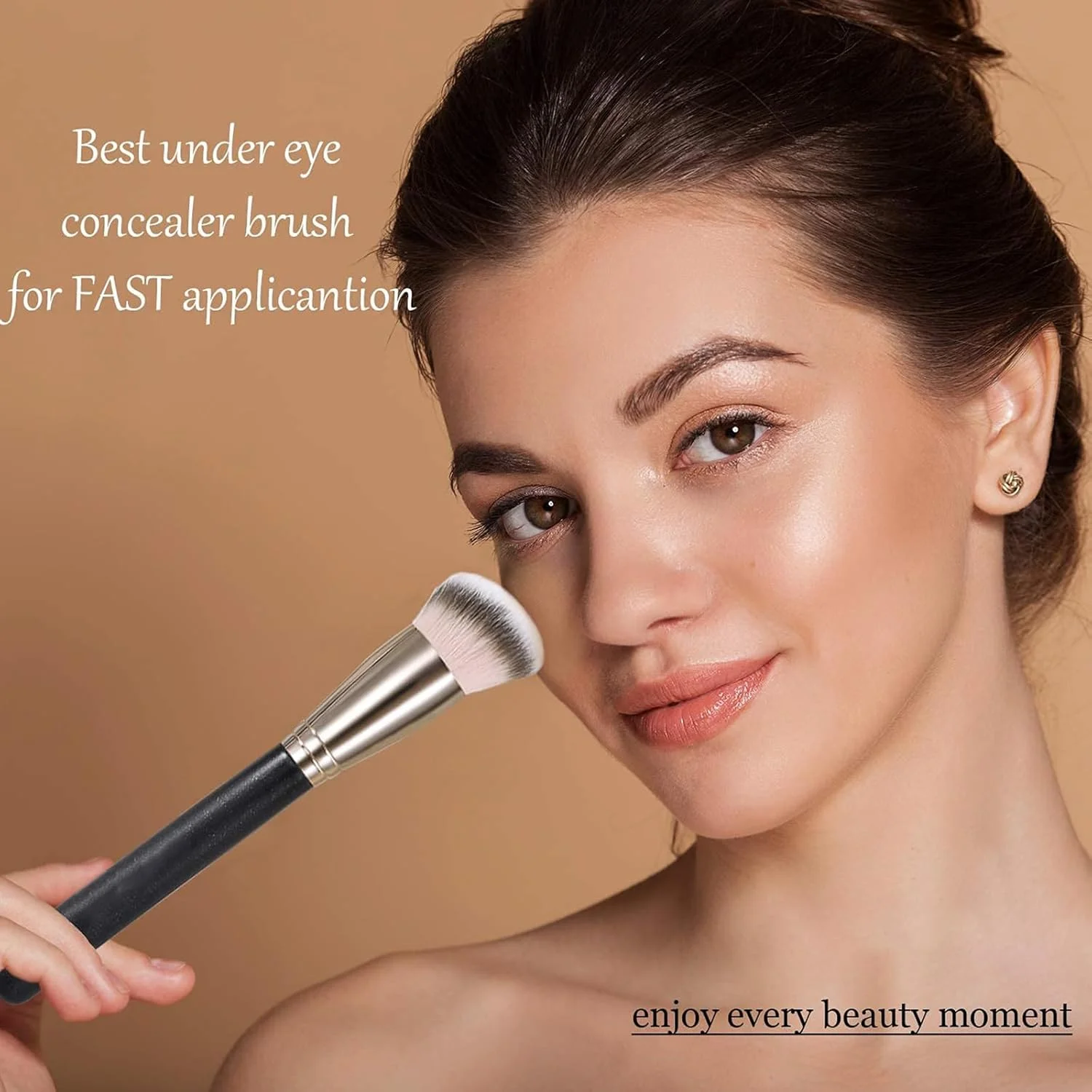 ست 3 عددی براش زاویه دار کرم پودر، ست براش کانتور کرم پودر، براش کانتور زیر چشم و بینی، براش آرایشی ترکیبی کابوکی زاویه دار متراکم مصنوعی برای لوازم آرایشی مایع، کرمی و پودری ست 3 عددی براش زاویه دار کرم پودر، ست براش کانتور کرم پودر، براش کانتور زیر چشم و بینی، براش آرایشی ترکیبی کابوکی زاویه دار متراکم مصنوعی برای لوازم آرایشی مایع، کرمی و پودری