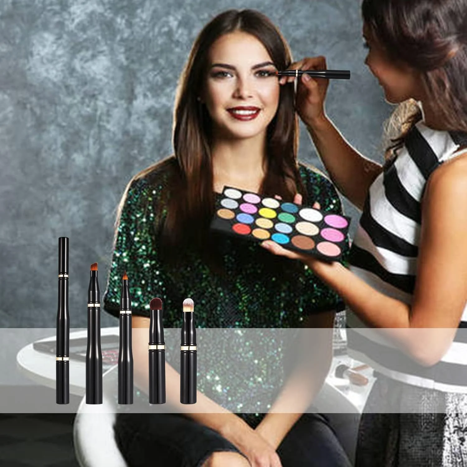 ست برس آرایشی چشم 4 در 1، برس لب مسافرتی قابل حمل، برس خط ابرو، برس سایه چشم جداشدنی، برس کانسیلر صورت برای برس پودر سایه چشم، برس آرایشی صورت برای کرم پودر، کانسیلر، پودر ست برس آرایشی چشم 4 در 1، برس لب مسافرتی قابل حمل، برس خط ابرو، برس سایه چشم جداشدنی، برس کانسیلر صورت برای برس پودر سایه چشم، برس آرایشی صورت برای کرم پودر، کانسیلر، پودر