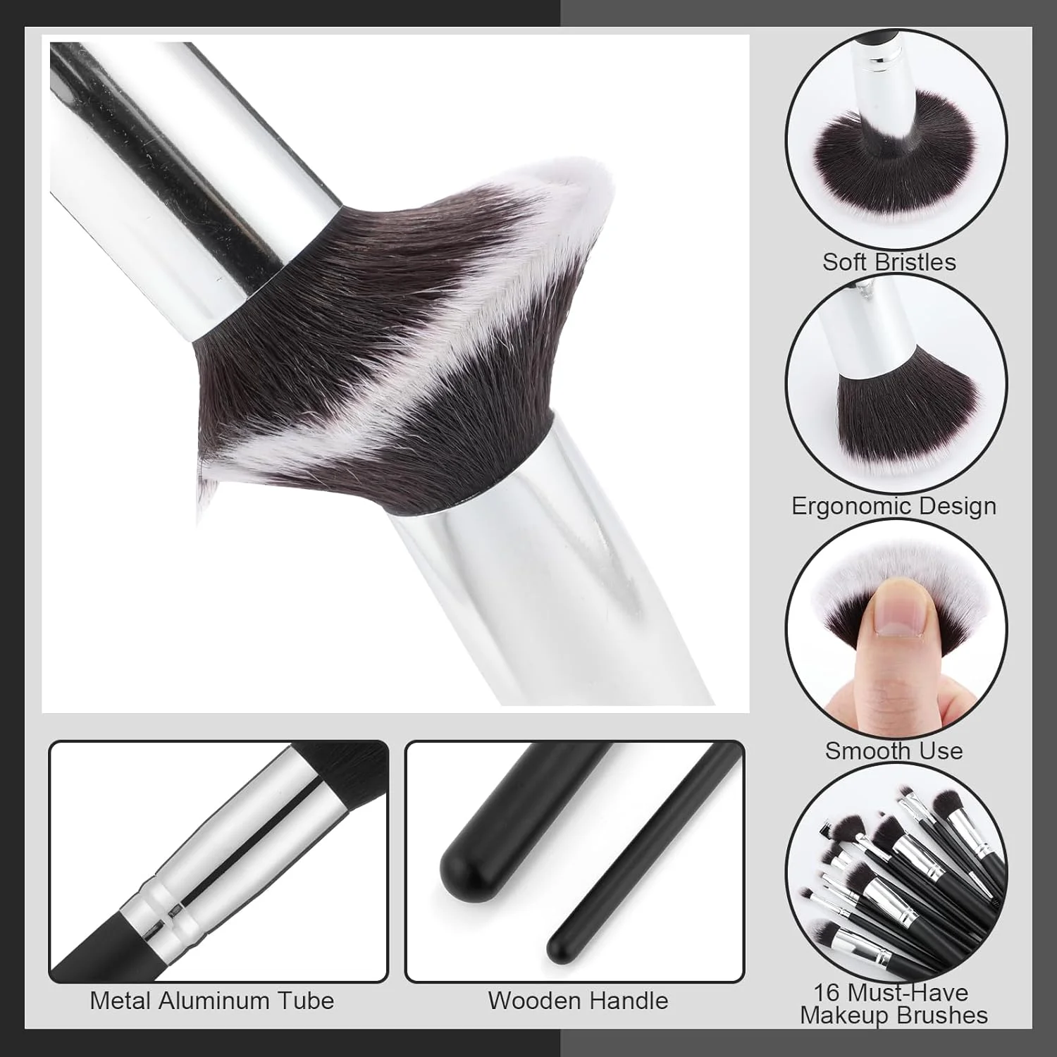 ست 39 عددی برس آرایشی، برس های آرایشی حرفه ای با اسفنج آرایشی، کیف نگهداری لوازم آرایش، ابزار تمیز کننده، پودر پاف برای دختران و زنان ست 39 عددی برس آرایشی، برس های آرایشی حرفه ای با اسفنج آرایشی، کیف نگهداری لوازم آرایش، ابزار تمیز کننده، پودر پاف برای دختران و زنان