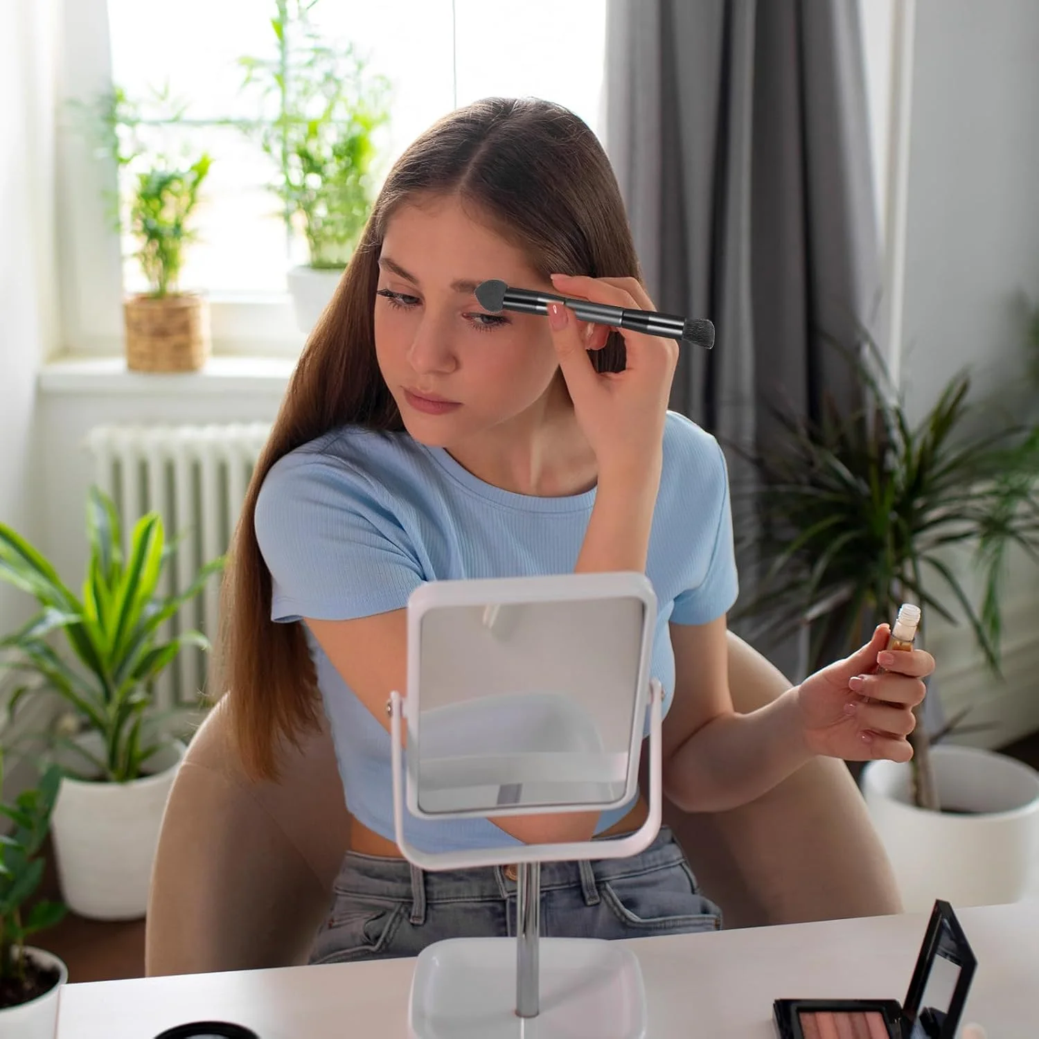 ست 3 عددی برس موی دو طرفه، ست برس کانسیلر ریشه مو با نوک اسفنجی و موهای نرم، برس کانسیلر ممتاز برای ترکیب یکپارچه، ست برس آرایشی مسافرتی برای پوشاندن و ترمیم ریشه مو ست 3 عددی برس موی دو طرفه، ست برس کانسیلر ریشه مو با نوک اسفنجی و موهای نرم، برس کانسیلر ممتاز برای ترکیب یکپارچه، ست برس آرایشی مسافرتی برای پوشاندن و ترمیم ریشه مو