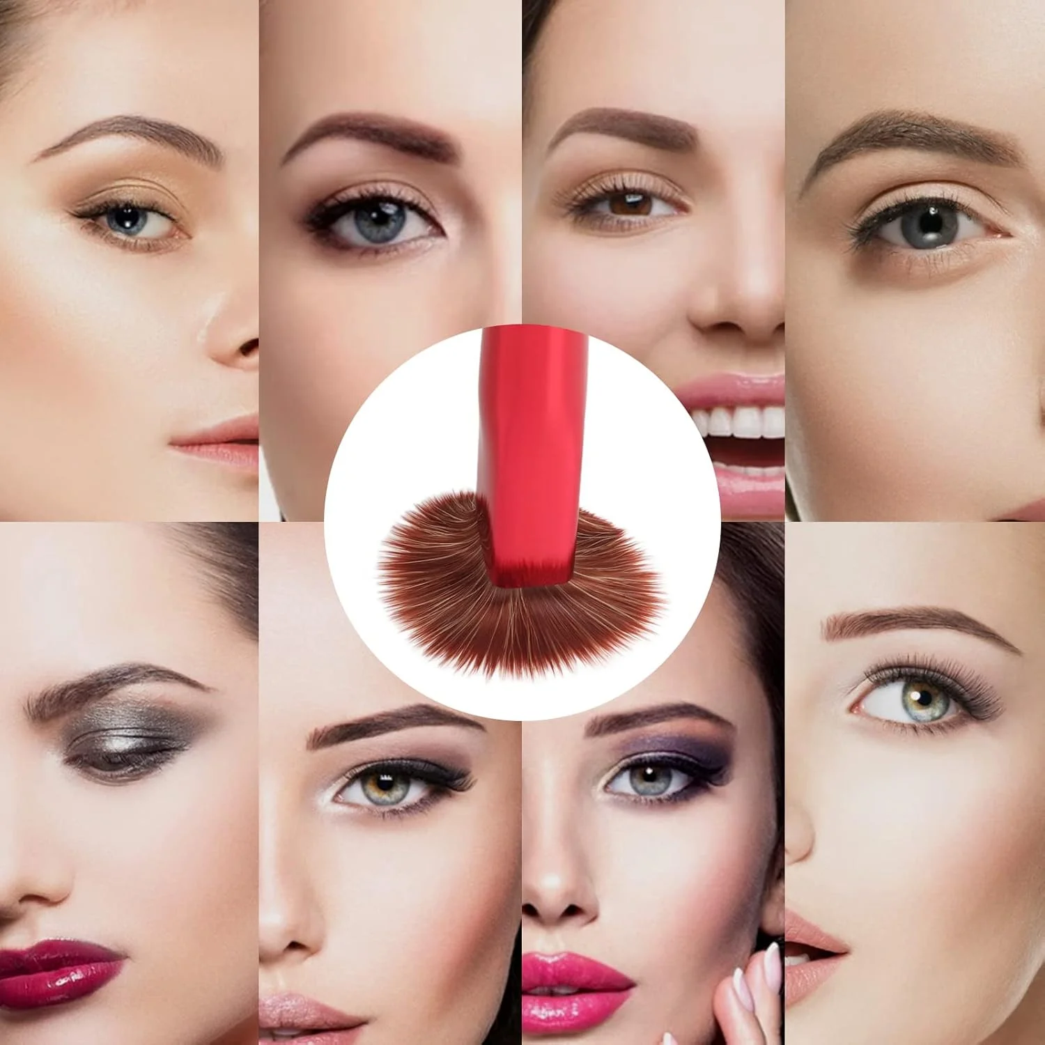 ست 2 عددی برس ابرو آرایشی حرفه ای قابل حمل ارگونومیک با موهای فیبر نرم، ابزار آرایشی ابرو، ابزار آرایش چشم راحت برای زنان و دختران ست 2 عددی برس ابرو آرایشی حرفه ای قابل حمل ارگونومیک با موهای فیبر نرم، ابزار آرایشی ابرو، ابزار آرایش چشم راحت برای زنان و دختران