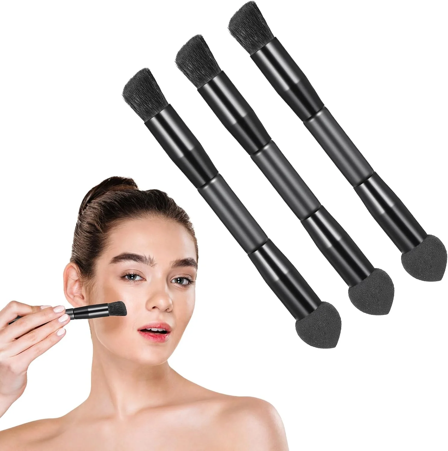 ست 3 عددی برس موی دو طرفه، ست برس کانسیلر ریشه مو با نوک اسفنجی و موهای نرم، برس کانسیلر ممتاز برای ترکیب یکپارچه، ست برس آرایشی مسافرتی برای پوشاندن و ترمیم ریشه مو ست 3 عددی برس موی دو طرفه، ست برس کانسیلر ریشه مو با نوک اسفنجی و موهای نرم، برس کانسیلر ممتاز برای ترکیب یکپارچه، ست برس آرایشی مسافرتی برای پوشاندن و ترمیم ریشه مو