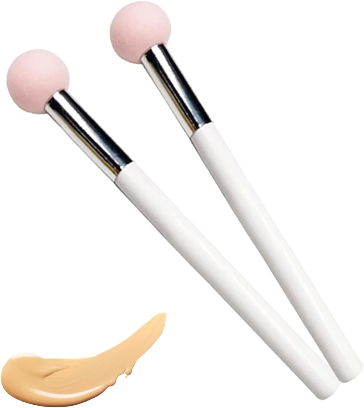 ست 2 عددی براش آرایشی اسفنجی قارچی، براش آرایشی سر قارچی صورتی بامزه، جزئیات کاربردی، ست براش رولی سایه چشم برای کانسیلر زیر چشم ست 2 عددی براش آرایشی اسفنجی قارچی، براش آرایشی سر قارچی صورتی بامزه، جزئیات کاربردی، ست براش رولی سایه چشم برای کانسیلر زیر چشم