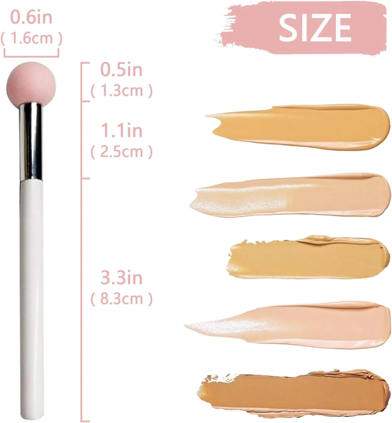 ست 2 عددی براش آرایشی اسفنجی قارچی، براش آرایشی سر قارچی صورتی بامزه، جزئیات کاربردی، ست براش رولی سایه چشم برای کانسیلر زیر چشم ست 2 عددی براش آرایشی اسفنجی قارچی، براش آرایشی سر قارچی صورتی بامزه، جزئیات کاربردی، ست براش رولی سایه چشم برای کانسیلر زیر چشم