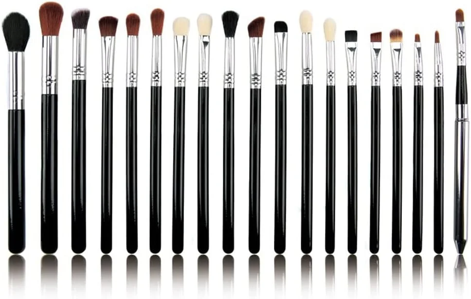 ست 19 عددی برس سایه چشم کامل برس هایلایت برس آرایش چشم کانسیلر ست 19 عددی برس سایه چشم کامل برس هایلایت برس آرایش چشم کانسیلر