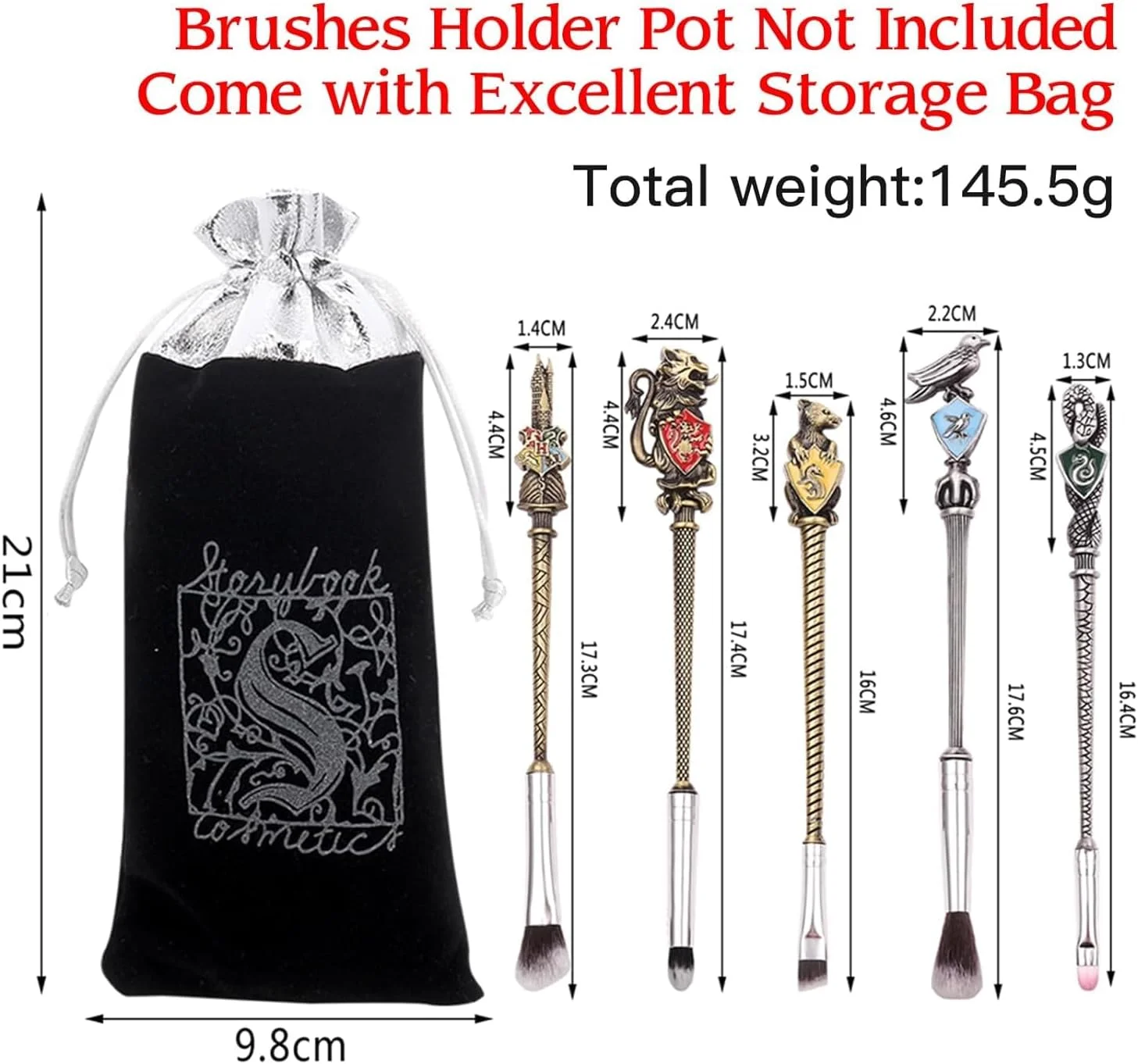 ست هدیه برس آرایشی 2 رنگ برای زنان و دختران، برس های آرایشی، آرایش فلزی برای سایه چشم، خط چشم، ترکیب لب، نگهدارنده برس شامل نمی شود ست هدیه برس آرایشی 2 رنگ برای زنان و دختران، برس های آرایشی، آرایش فلزی برای سایه چشم، خط چشم، ترکیب لب، نگهدارنده برس شامل نمی شود