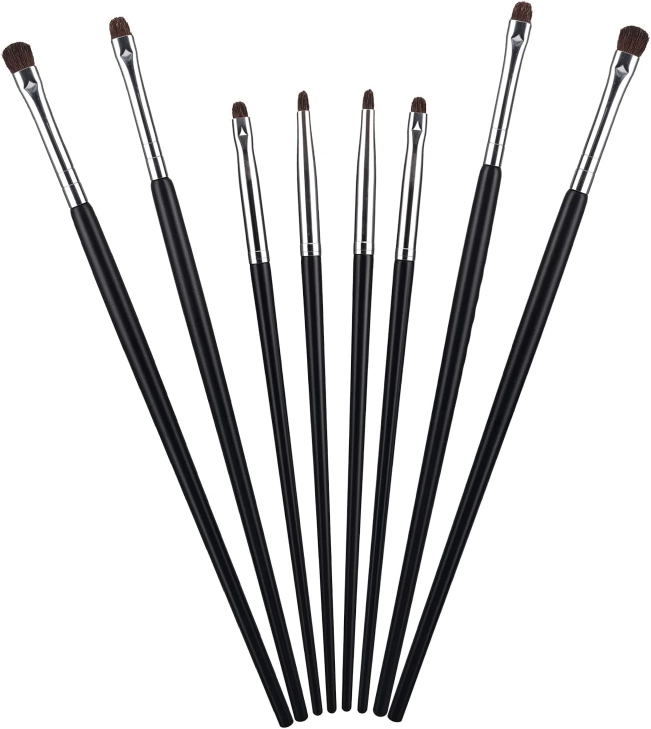 ست برس آرایشی 16 عددی مینی Smudge برای خط چشم، برس سایه چشم، برس خط چشم برای پودر، ژل، کرم، کانسیلر مایع - برس خط چشم، ترکیب کننده، هایلایت - برس موی نرم طبیعی اسب ست برس آرایشی 16 عددی مینی Smudge برای خط چشم، برس سایه چشم، برس خط چشم برای پودر، ژل، کرم، کانسیلر مایع - برس خط چشم، ترکیب کننده، هایلایت - برس موی نرم طبیعی اسب