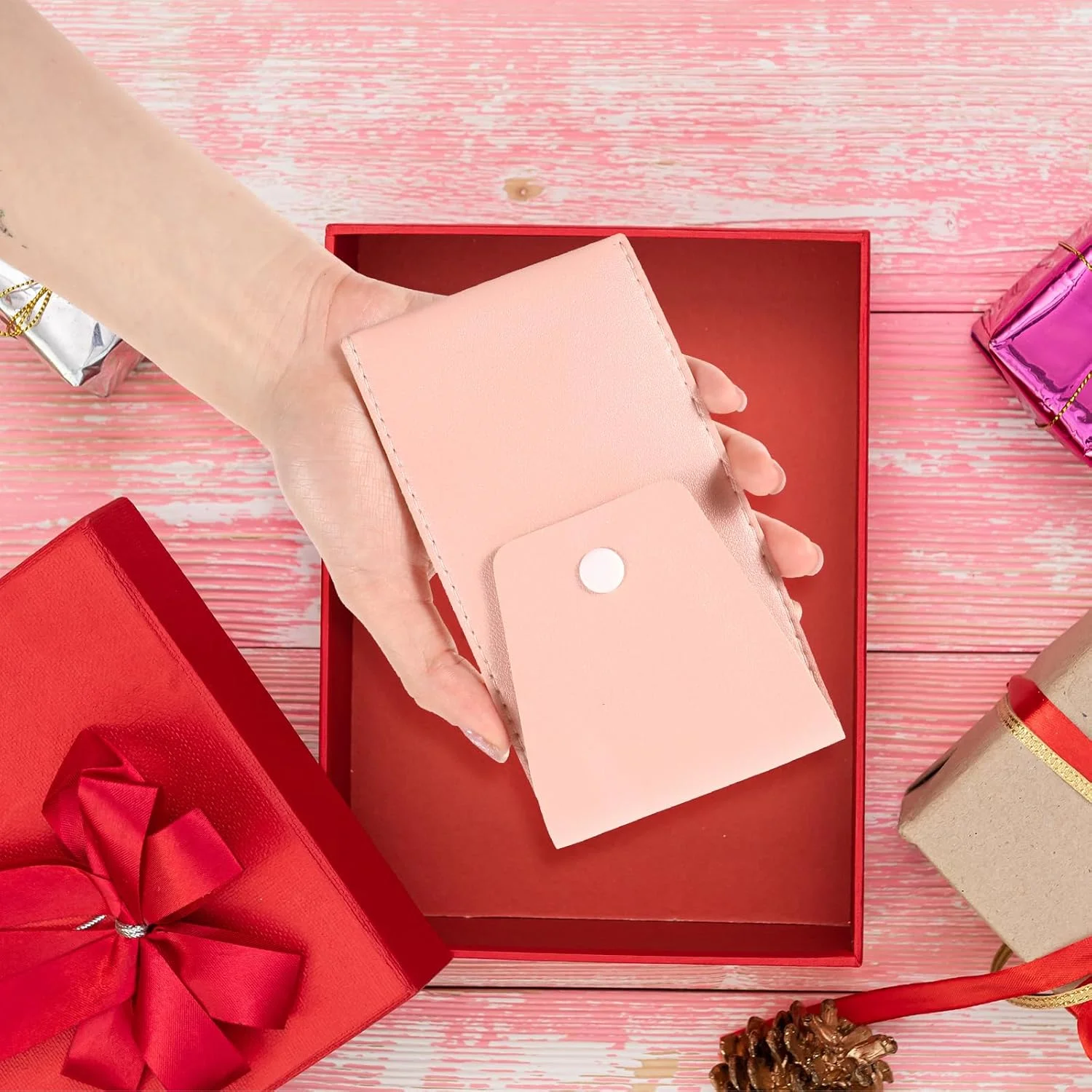 ست 16 عددی برس آرایشی مسافرتی، برس های آرایشی فونداسیون صورت با الیاف مصنوعی، هدیه ساقدوش عروس با کیف آرایشی مسافرتی برای عروسی، هدیه جشن عروسی، مهمانی مجردی (صورتی) ست 16 عددی برس آرایشی مسافرتی، برس های آرایشی فونداسیون صورت با الیاف مصنوعی، هدیه ساقدوش عروس با کیف آرایشی مسافرتی برای عروسی، هدیه جشن عروسی، مهمانی مجردی (صورتی)