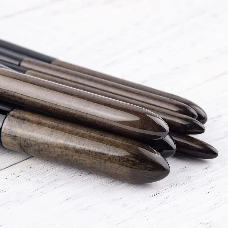 ست برس آرایشی 15 عددی با کیف، شامل برس های کرم پودر، سایه چشم، ترکیب کننده، ابرو و کیف چرمی PU ست برس آرایشی 15 عددی با کیف، شامل برس های کرم پودر، سایه چشم، ترکیب کننده، ابرو و کیف چرمی PU