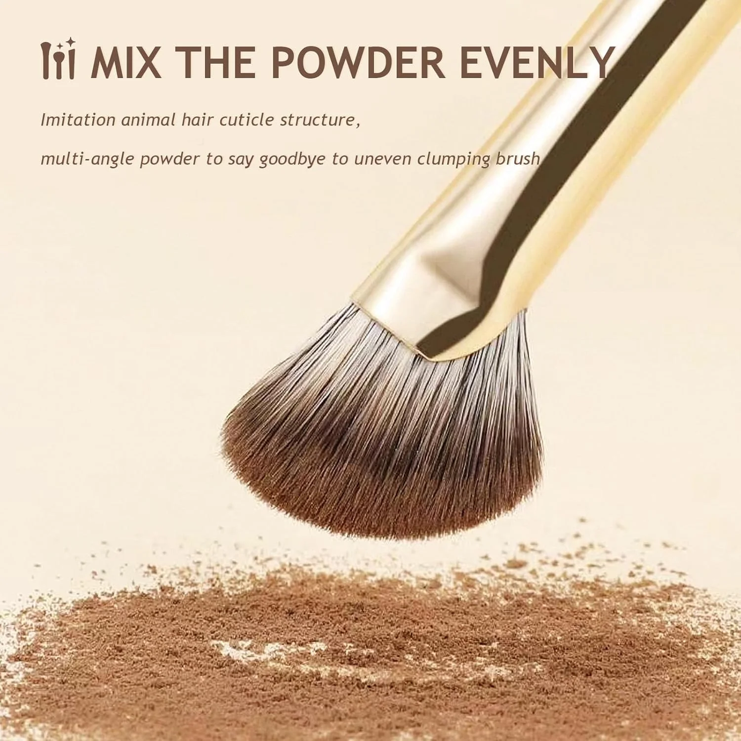 ست 15 عددی برس آرایشی، برای ترکیب کردن، برس ابرو، سایه چشم، خط چشم و کانسیلر برای خانم ها