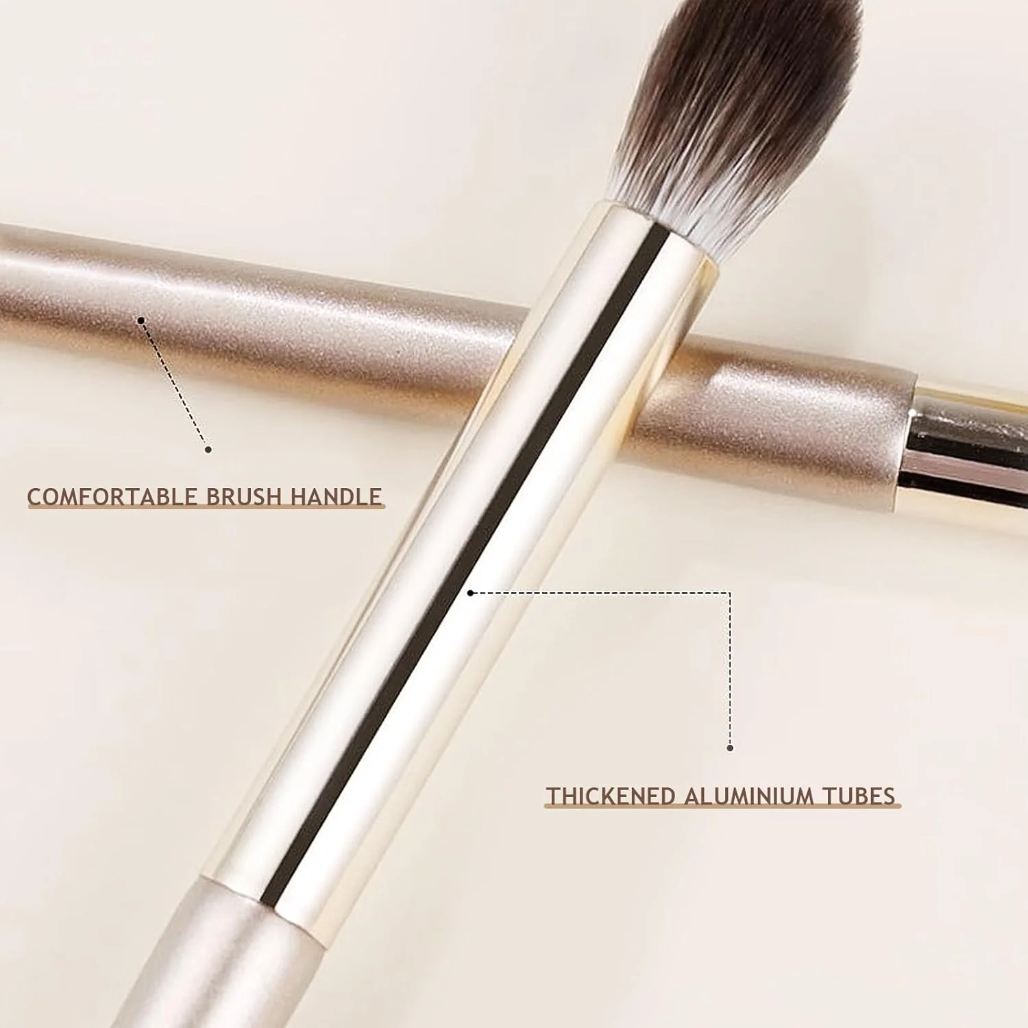 ست 15 عددی برس آرایشی، برای ترکیب کردن، برس ابرو، سایه چشم، خط چشم و کانسیلر برای خانم ها