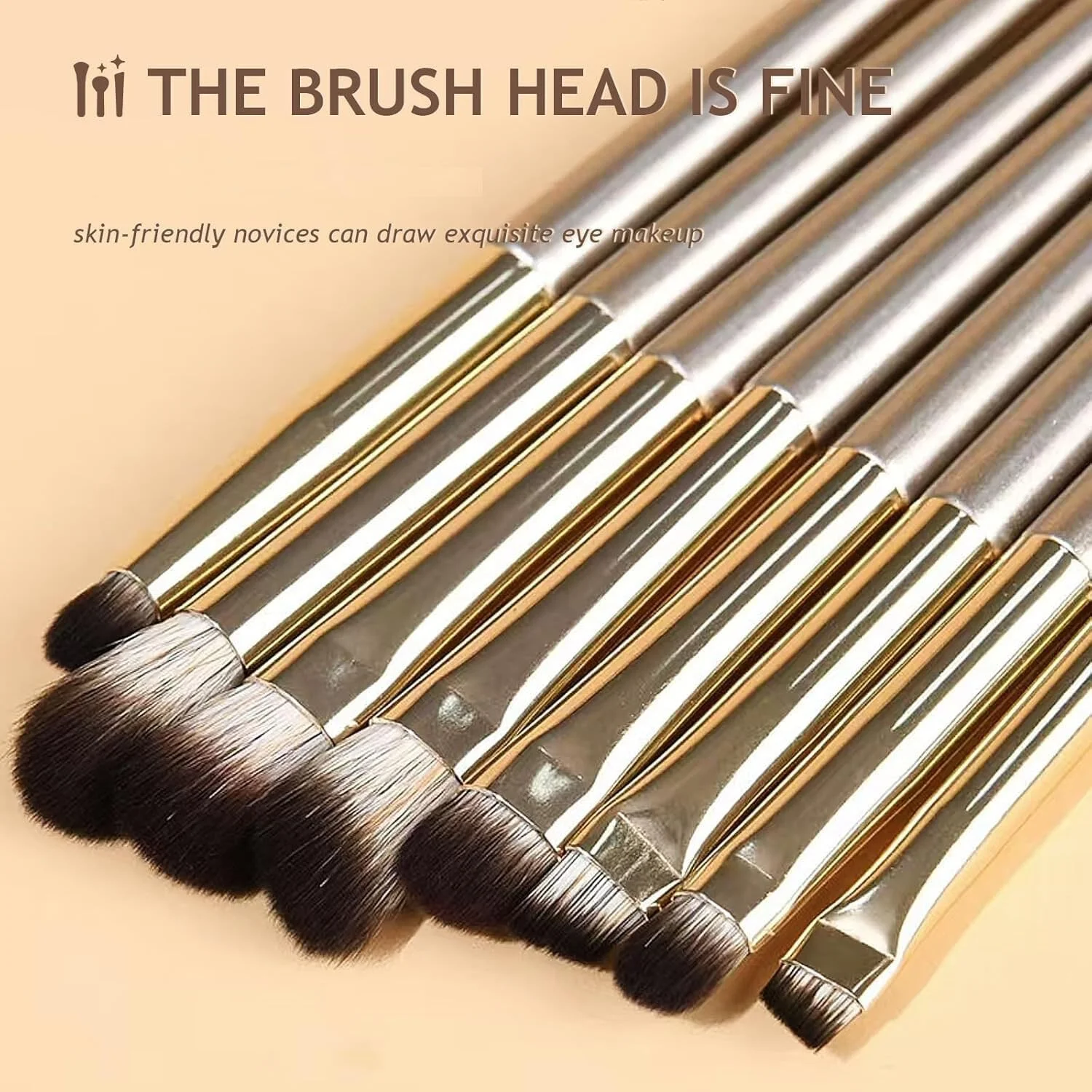 ست 15 عددی برس آرایشی، برای ترکیب کردن، برس ابرو، سایه چشم، خط چشم و کانسیلر برای خانم ها