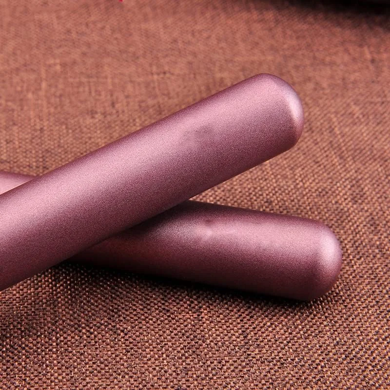 ست 14 عددی برس آرایشی گردو، شامل برس کرم پودر، رژگونه، سایه چشم، کانتور، رژ لب، موی مصنوعی به همراه کیف چرمی PU