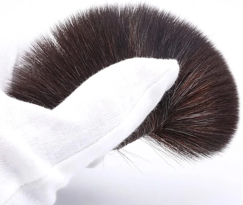 ست 14 عددی برس آرایشی مشکی حرفه ای، شامل برس های کرم پودر، پودر، سایه چشم، ابزار آرایشی نرم و کیت برس های آرایشی