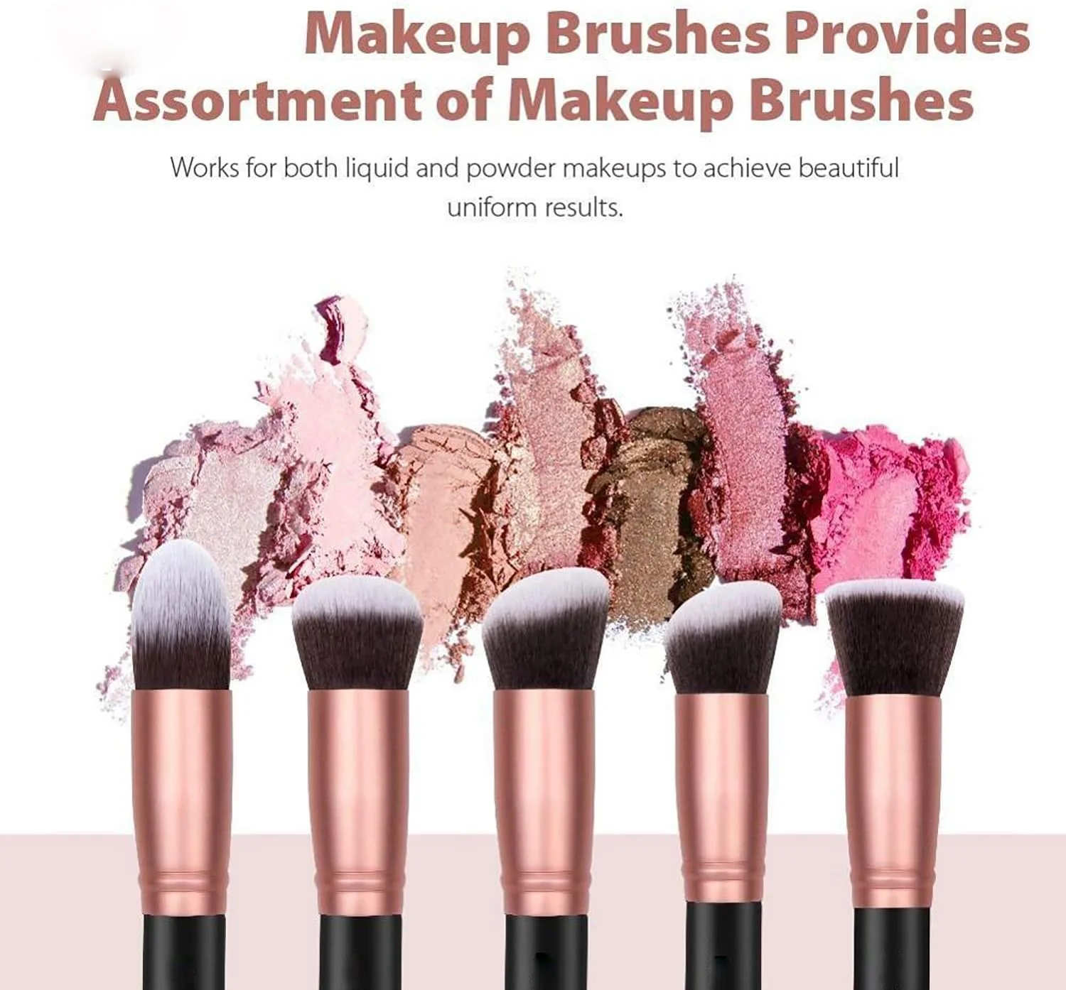 ست 14 عددی برس حرفه ای، پوشش دهنده تمام نیازهای آرایشی شما، ست برس های رزگلد، برس های آرایشی با کیف مشکی شیک، لوازم جانبی و ابزار آرایش، برس کرم پودر. ست 14 عددی برس حرفه ای، پوشش دهنده تمام نیازهای آرایشی شما، ست برس های رزگلد، برس های آرایشی با کیف مشکی شیک، لوازم جانبی و ابزار آرایش، برس کرم پودر.