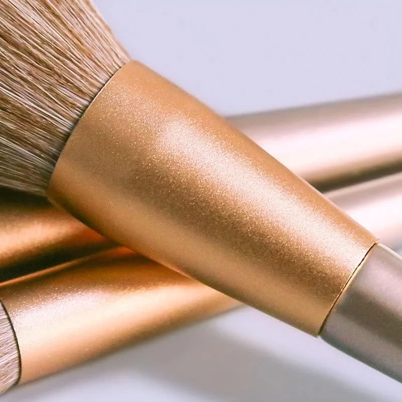 ست ۱۳ عددی برس آرایشی، ست کامل برس پودر بزرگ، ابزار زیبایی، برس هایلایت