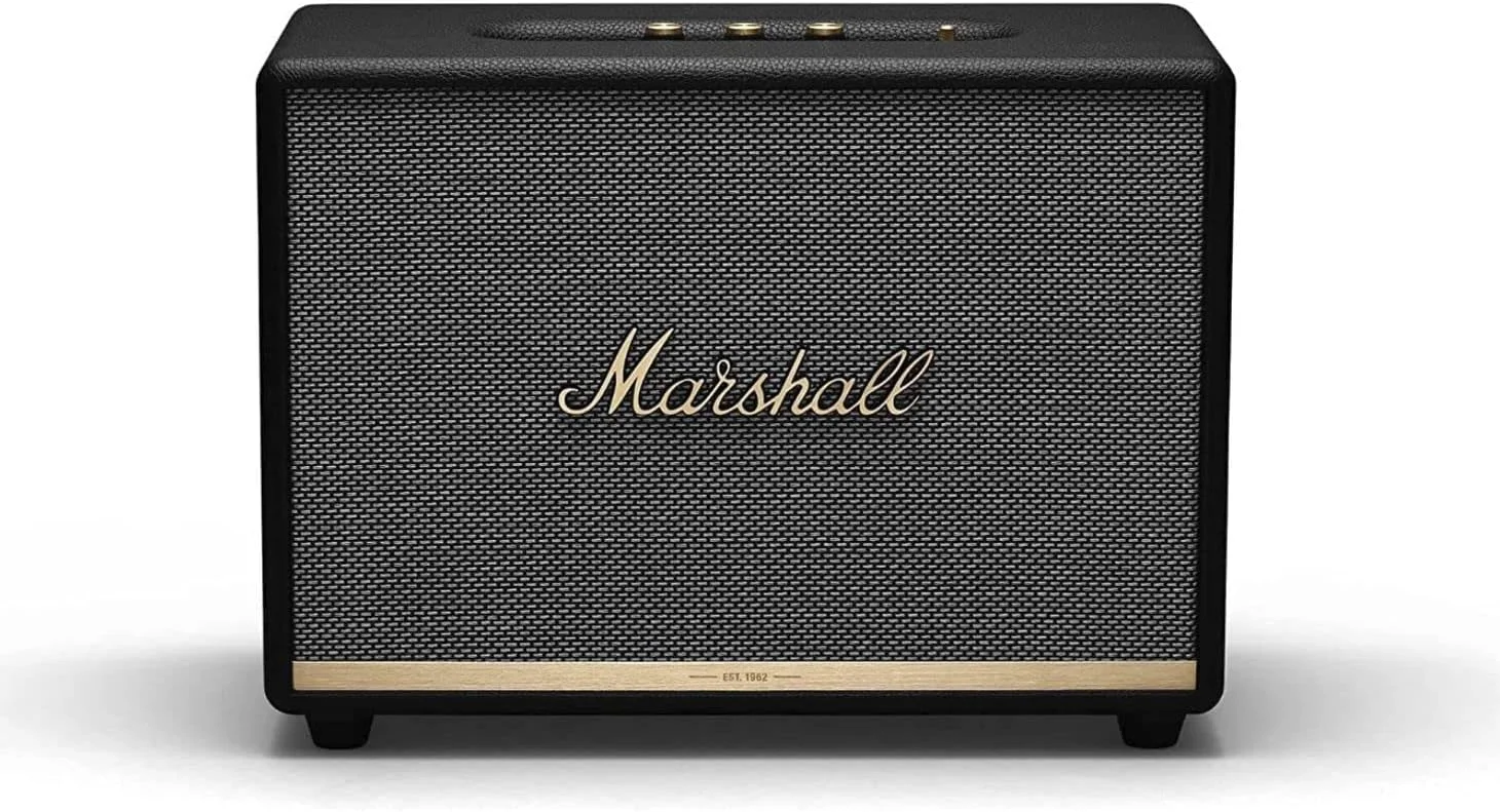 اسپیکر بلوتوثی بی سیم مارشال Woburn II، مشکی، نو - 1002489 اسپیکر بلوتوثی بی سیم مارشال Woburn II، مشکی، نو - 1002489