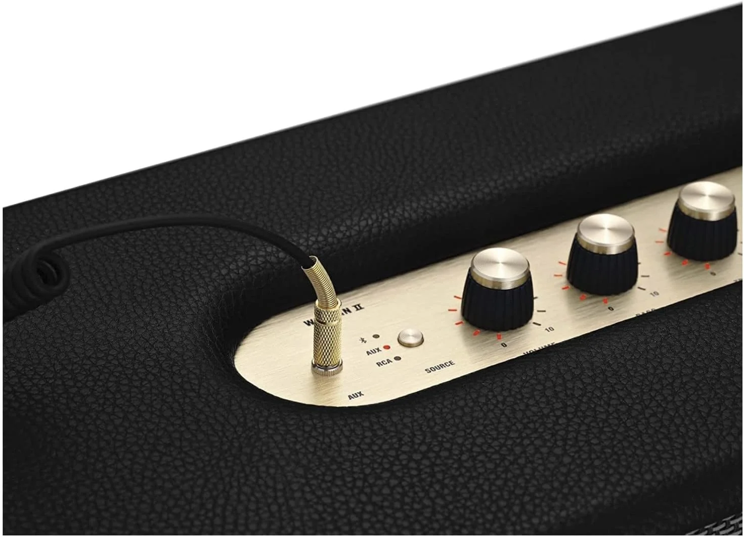 اسپیکر بلوتوثی بی سیم مارشال Woburn II، مشکی، نو - 1002489 اسپیکر بلوتوثی بی سیم مارشال Woburn II، مشکی، نو - 1002489