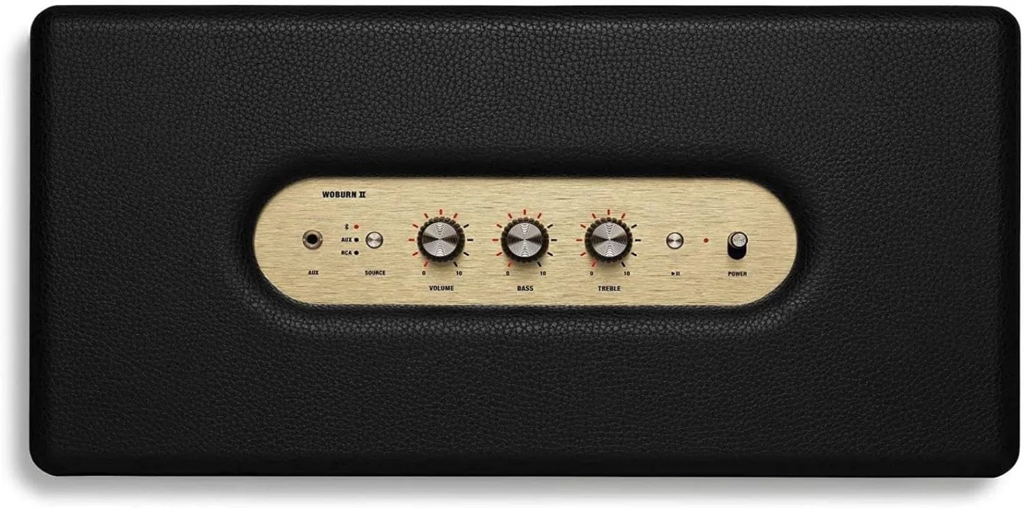 اسپیکر بلوتوثی بی سیم مارشال Woburn II، مشکی، نو - 1002489 اسپیکر بلوتوثی بی سیم مارشال Woburn II، مشکی، نو - 1002489