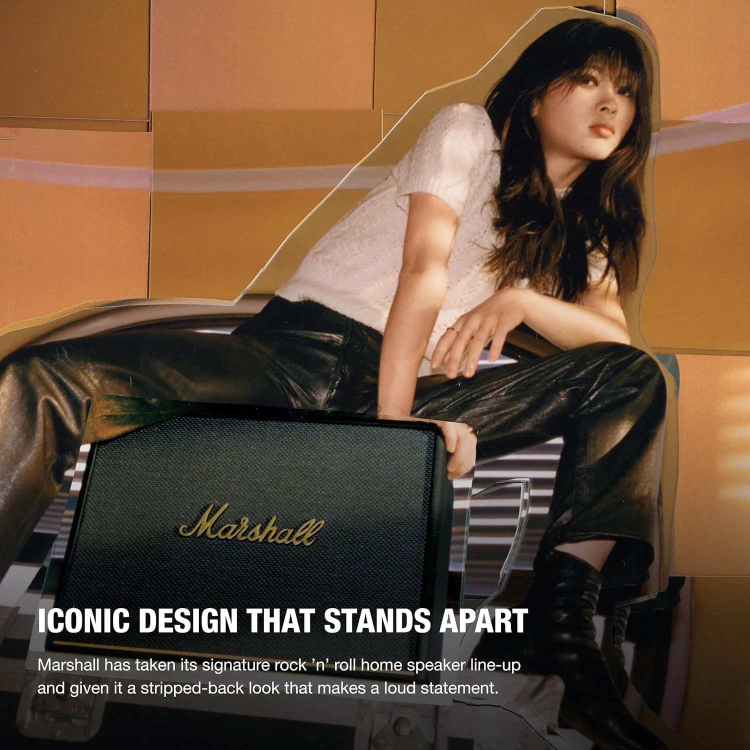 اسپیکر بی سیم خانگی پریمیوم 120 واتی مارشال Woburn III با بلوتوث 5.2 و ورودی های متعدد - از صدای منحصر به فرد مارشال لذت ببرید | مشکی اسپیکر بی سیم خانگی پریمیوم 120 واتی مارشال Woburn III با بلوتوث 5.2 و ورودی های متعدد - از صدای منحصر به فرد مارشال لذت ببرید | مشکی