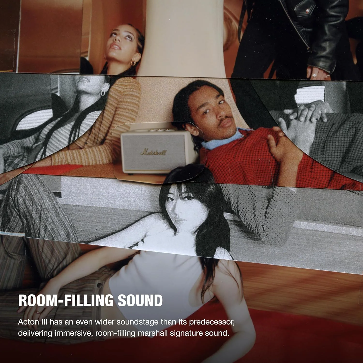 اسپیکر بلوتوثی مارشال Acton III، بی سیم - کرم اسپیکر بلوتوثی مارشال Acton III، بی سیم - کرم