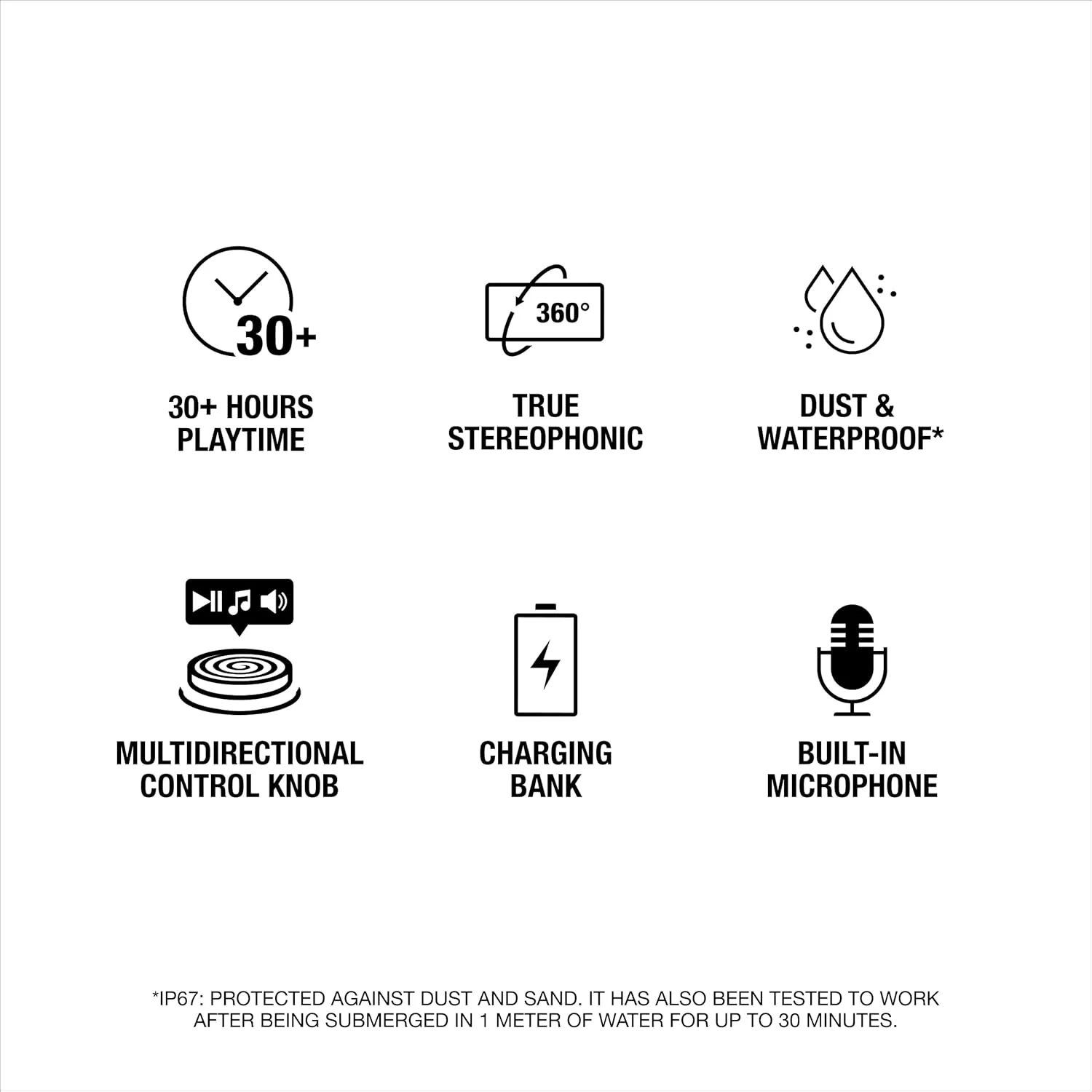 اسپیکر بلوتوثی قابل حمل مارشال مدل Middleton II برای ماجراجویی در فضای باز، 30+ ساعت پخش بی سیم، ضد آب IP67 60W - مشکی و طلایی اسپیکر بلوتوثی قابل حمل مارشال مدل Middleton II برای ماجراجویی در فضای باز، 30+ ساعت پخش بی سیم، ضد آب IP67 60W - مشکی و طلایی