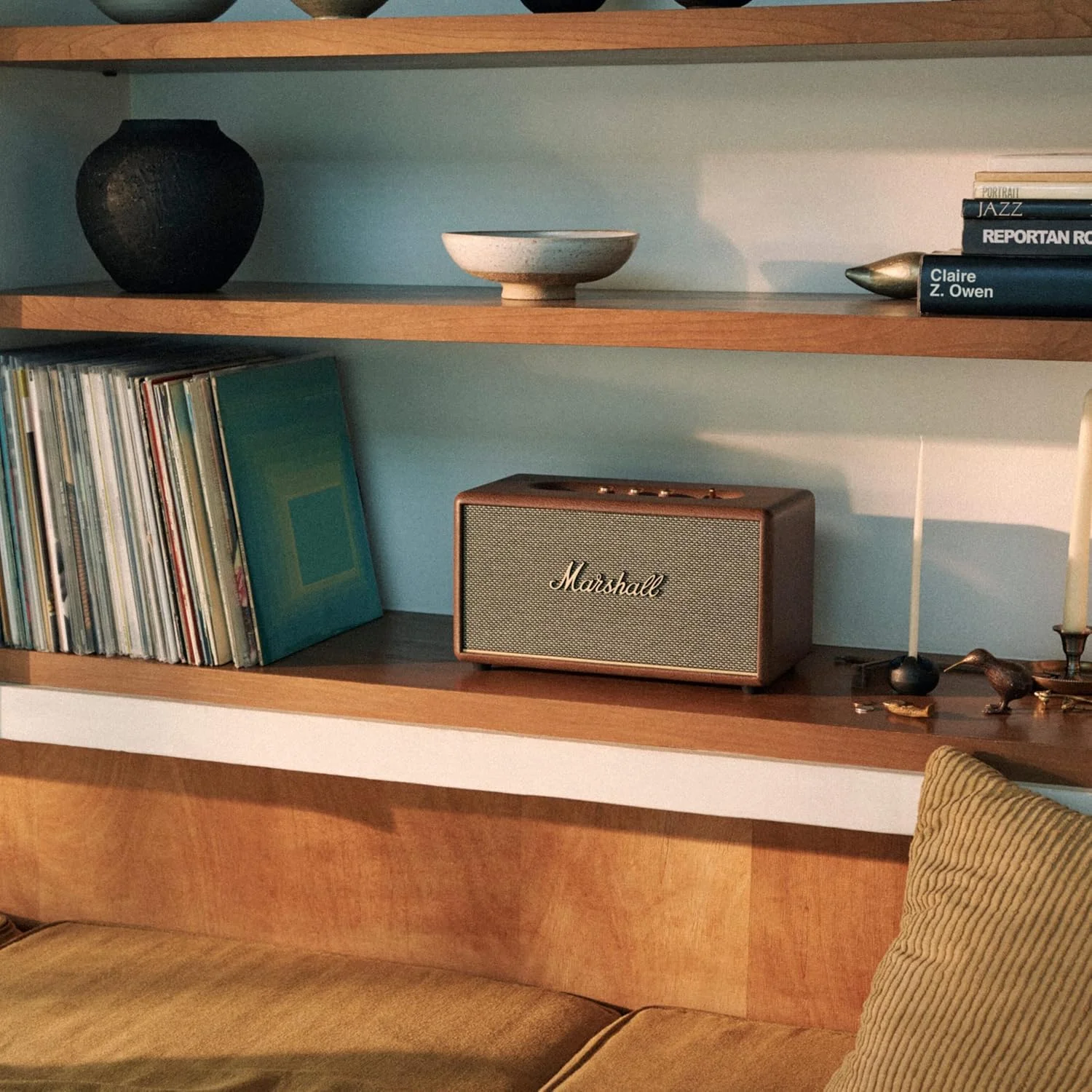 اسپیکر بیسیم خانگی مارشال Stanmore III 50W با بلوتوث 5.2 و ورودیهای متعدد - لذت بردن از صدای مارشال (قهوهای) اسپیکر بیسیم خانگی مارشال Stanmore III 50W با بلوتوث 5.2 و ورودیهای متعدد - لذت بردن از صدای مارشال (قهوهای)