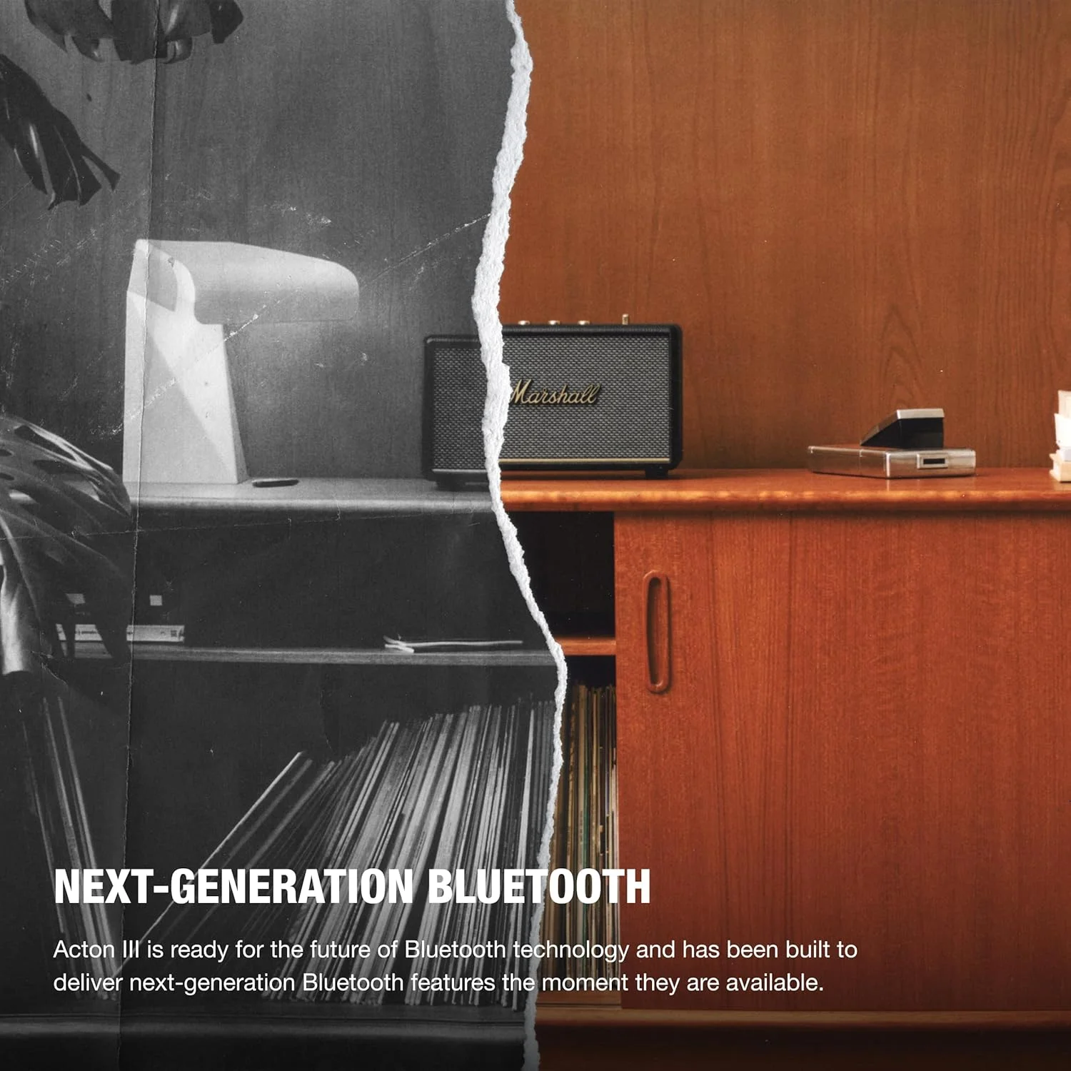 اسپیکر بیسیم خانگی 60 واتی مارشال Acton III با بلوتوث 5.2 و ورودیهای متعدد - از صدای اصیل مارشال لذت ببرید | مشکی اسپیکر بیسیم خانگی 60 واتی مارشال Acton III با بلوتوث 5.2 و ورودیهای متعدد - از صدای اصیل مارشال لذت ببرید | مشکی