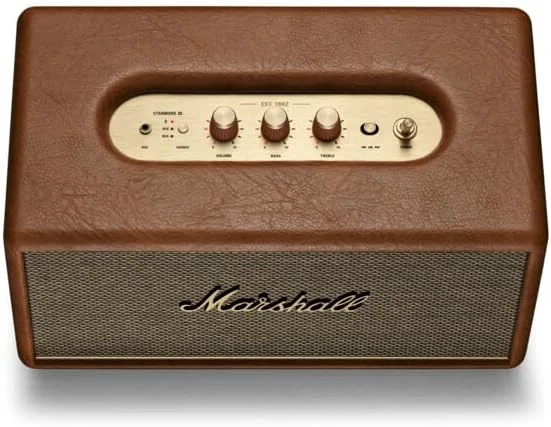 اسپیکر بیسیم خانگی مارشال Stanmore III 50W با بلوتوث 5.2 و ورودیهای متعدد - لذت بردن از صدای مارشال (قهوهای) اسپیکر بیسیم خانگی مارشال Stanmore III 50W با بلوتوث 5.2 و ورودیهای متعدد - لذت بردن از صدای مارشال (قهوهای)