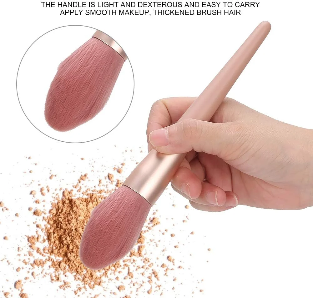 ست برس آرایشی 12 عددی، کیت برس آرایشی حرفه ای مسافرتی، برس سایه چشم، برس رژگونه، ابزار آرایشی، برس های آرایشی پودر، کانسیلر، ترکیب سایه چشم، برس های آرایش صورت