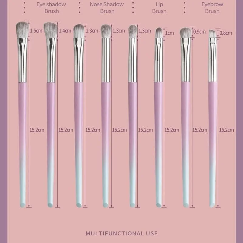 ست 12 عددی برس آرایشی، شامل برسهای بزرگ پودر فیکس، کرم پودر، هایلایتر، کانتور، سایه چشم، ابرو با موهای نرم ست 12 عددی برس آرایشی، شامل برسهای بزرگ پودر فیکس، کرم پودر، هایلایتر، کانتور، سایه چشم، ابرو با موهای نرم