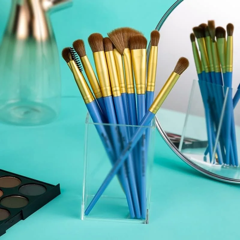 ست 12 عددی برس آرایشی، برس آرایش چشم، برس سایه چشم حرفه ای، ترکیب کننده، خط چشم، مژه، ابرو، کیت ابزار لوازم آرایشی ست 12 عددی برس آرایشی، برس آرایش چشم، برس سایه چشم حرفه ای، ترکیب کننده، خط چشم، مژه، ابرو، کیت ابزار لوازم آرایشی