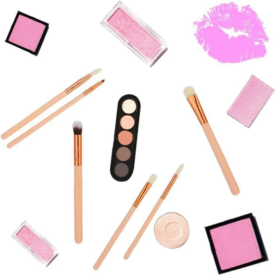 ست 12 عددی برس آرایش چشم، برس حرفه ای چشم، برس سایه چشم، برس ابرو، خط چشم، هایلایتر، کانسیلر ضروری با کیفیت بالا (بژ) ست 12 عددی برس آرایش چشم، برس حرفه ای چشم، برس سایه چشم، برس ابرو، خط چشم، هایلایتر، کانسیلر ضروری با کیفیت بالا (بژ)